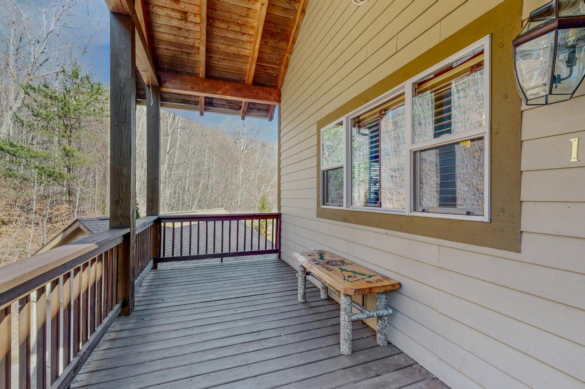 Smoky Mountain Escape Apartment Whittier Exterior foto